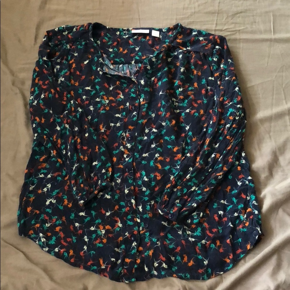 hinge blouse // size XS